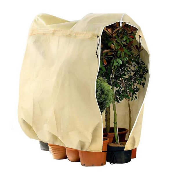 Cover för växter, ovävt cover för utomhusbruk (120*180 cm dragsko),