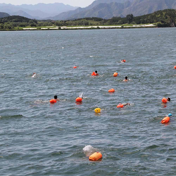 Svømmebøje Vandtæt Tørpose Svømmesikkerhedsflotter Hold Udstyr Tørt Til Bådsejlads Kajakfiskeri Rafting Rose Red