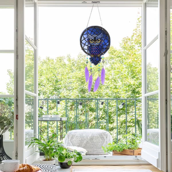 Diamantmaling Krystall Solfanger DIY Diamantbroderisett