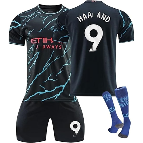 Fotbollskläder för vuxna och barn, storlek 9 med strumpor XL XL