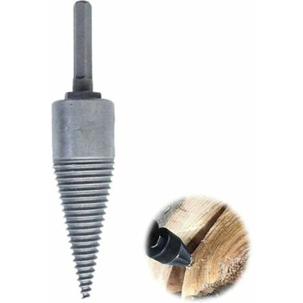 Hexagonal Træspalter Skrue Bit Splitter Heavy Duty Log Splitter Træ Vridning Bit Høj Hastighed Opvarmning Skrue Splitning