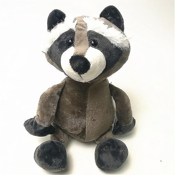 25cm metsän eläinten pehmolelu Raccoon