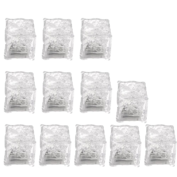(12 Pak) Lysende LED-Isbiter