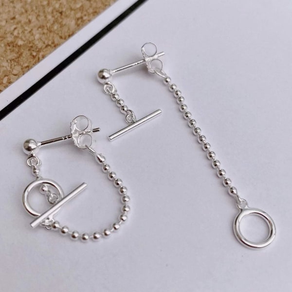 Earring Beads Silver Fashion Jewelry Ac5166