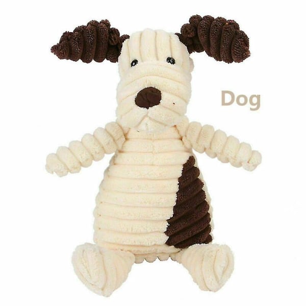 Pet Dog Puppy Chew Toy Squeaker Squeaky Soft Plush Play Sound Teeth Toys-1