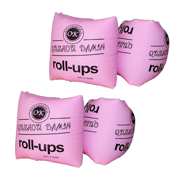Ilmapatjat uimareille - Rannekkeet, renkaat ja kellukkeet lapsille ja aikuisille Light Pink