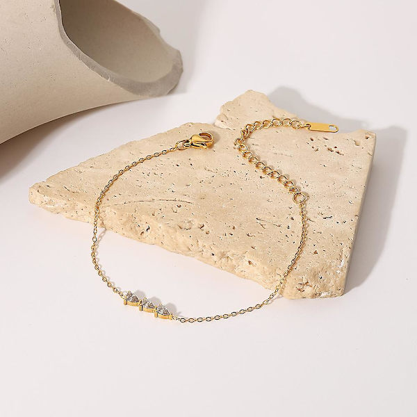 Armband Provmodell Daglig Outfit Metalliskt Element B1415