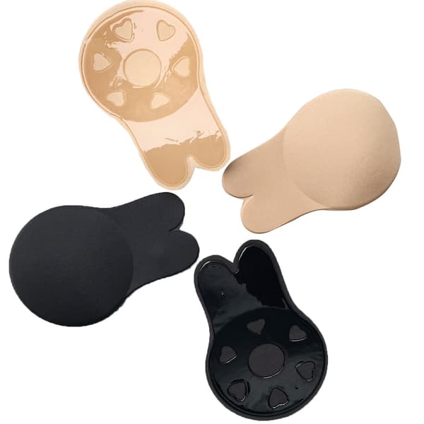 2 par selvklæbende BH uden stropper (9,5 CM) Stropløs rygfri push up