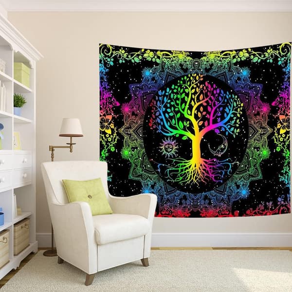 Livets Träd Tapestry, Väggduk, Tapestry Vägg