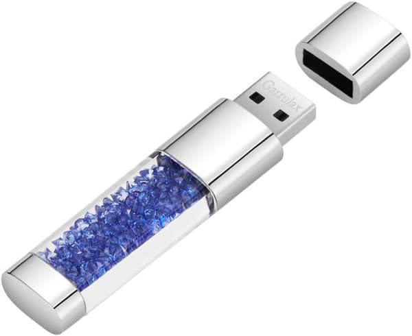 Høyhastighets metallbil U-disk (Crystal Marine 8GB)