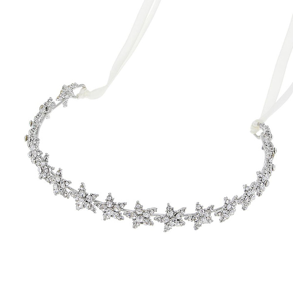 Strass-hiuskoristeet Helmi Koriste Hiuspannan Tassel Naisille