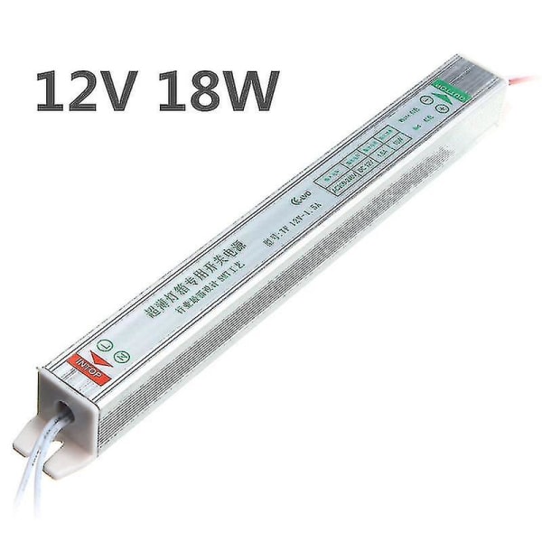 Hmwy-ip20 Ac200v-264v Till Dc12v 18w Switching Power Supply Driver Adapter