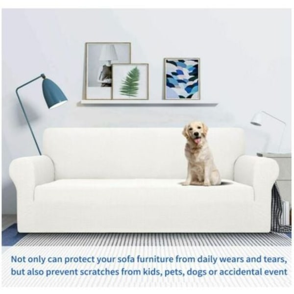 Sofa Betræk, Super Strækbar 1-Sæders Sofa, Universal Jacquard Spandex Stue Sofa Betræk til at Beskytte Møbler, Kæledyr