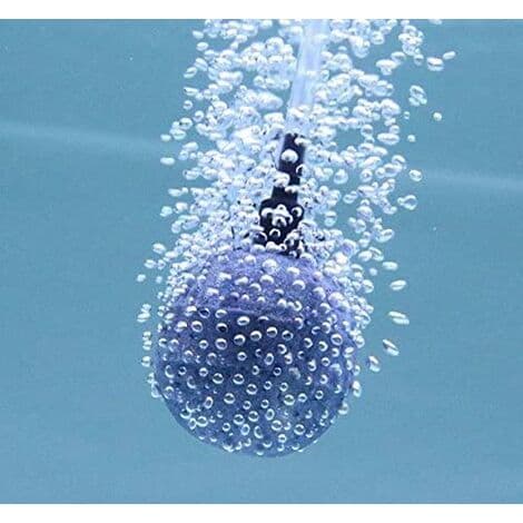 2 st Stenklot Luftdiffusor för Syrepump Bubbelmaskin Akvarium Damm