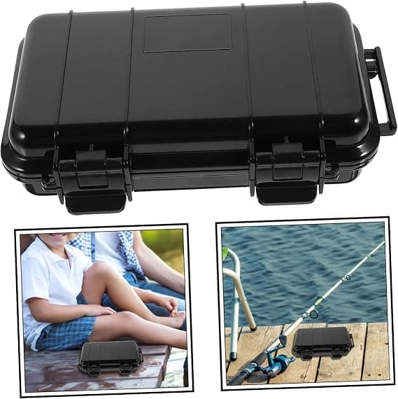 2 stycken (Svart) Mobiltelefonfodral Campingtillbehör Camping