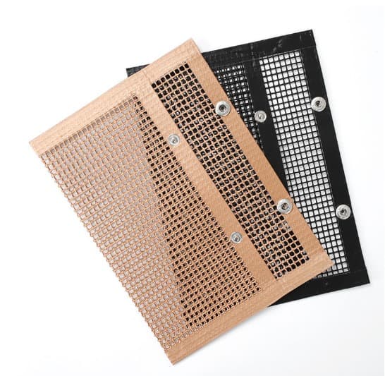 Grillposer - Genlukkelige netposer til grillning Black+Brown 2PCS