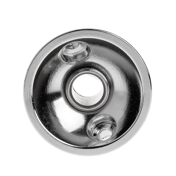 For 6.35mm Plug Electrosocket Tl Sølv Elektrisk Gitar Krom Socket Jack Plate