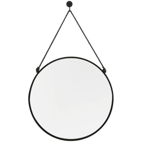 Baderomsspeil, Rund 40 cm i diameter, hengende