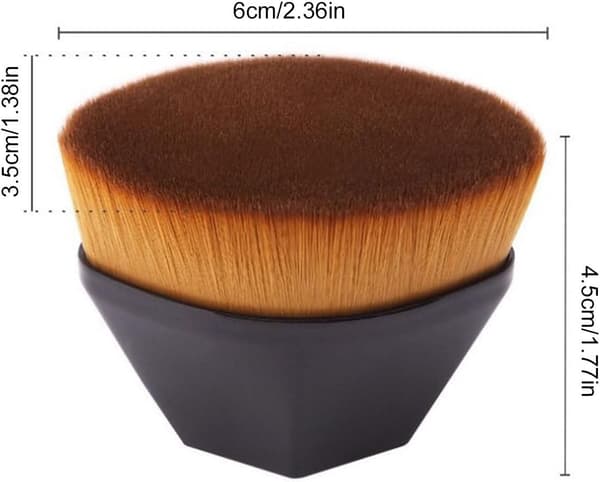 1 stk. Makeupbørste, Foundationbørste, Multi-funktionel Foundation