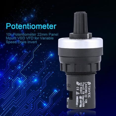 VSD roterende potentiometer-sæt 10K variabel hastighedspotentiometer