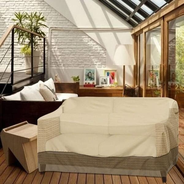 Vandtæt havemøbelovertræk – UV-resistent – Beskyttelse til udendørs sofa – Mål 224 x 83 x 84 cm