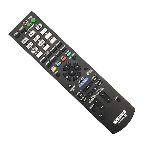 rm-aau120 Fjärrkontroll Passar Sony TV AV-system Ljudförstärkare Rm-aau116