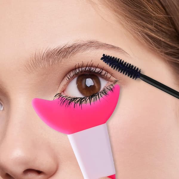 2-delat ögonfransskydd, silikon ögonfransskydd Mascara