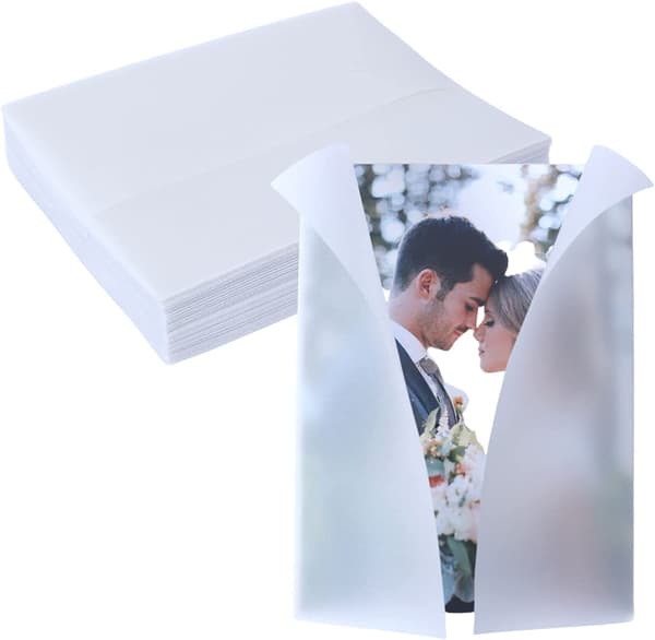 50 stk. 13x18cm Papir med til Bryllup Brudebruser Babyshower