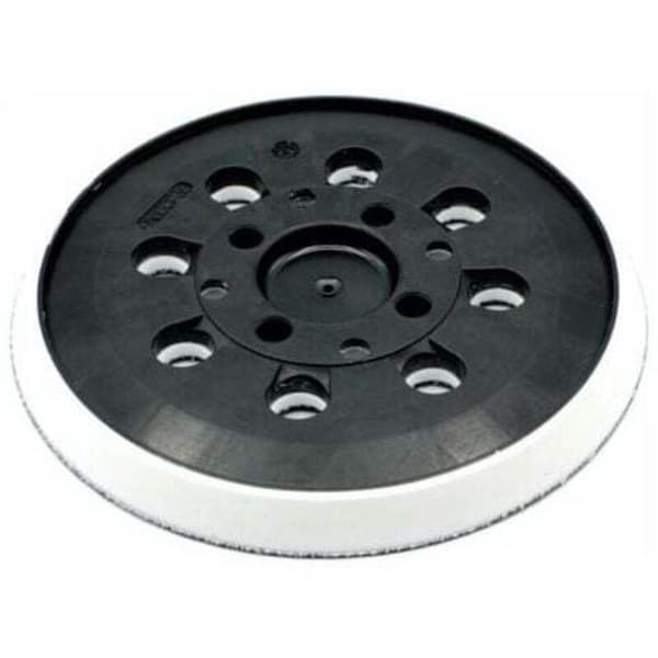 Slipesåle for Bosch (Ø 125 mm, middels hardhet) med tilbehørssystem for PEX 300/400 AE / 4000 AE / Advanced Orbit 18 eksentersliper