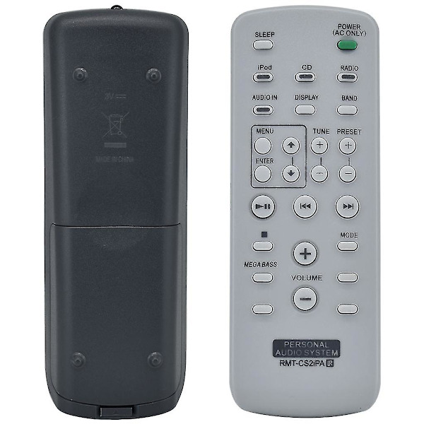 Rmtcs2ipa-kaukosäädin korvaa Rmtcs2ipa Zs-s2ip Zs-s4ip Zs-s2ip/b-kaiuttimien äänentoistojärjestelmän
