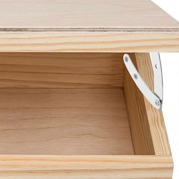 10 st Förpackningslåda Gångjärn Järnlåda Lockstöd Lockstöd för Låda DIY
