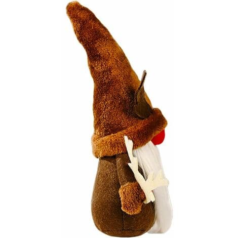 Svenske Plysj Nissefigurer, Håndlavede Plysj Nisse Julepynt, Jule Nisse Pynt Udsalg, Chris