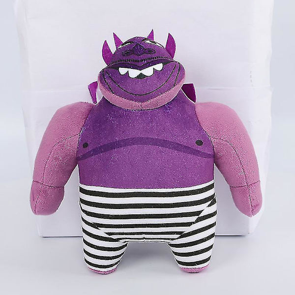 35cm animoitu elokuva Wendell Wild ympäröivät nuket Wendell ja Wilder demoni pehmolelut A Fat Purple Devil