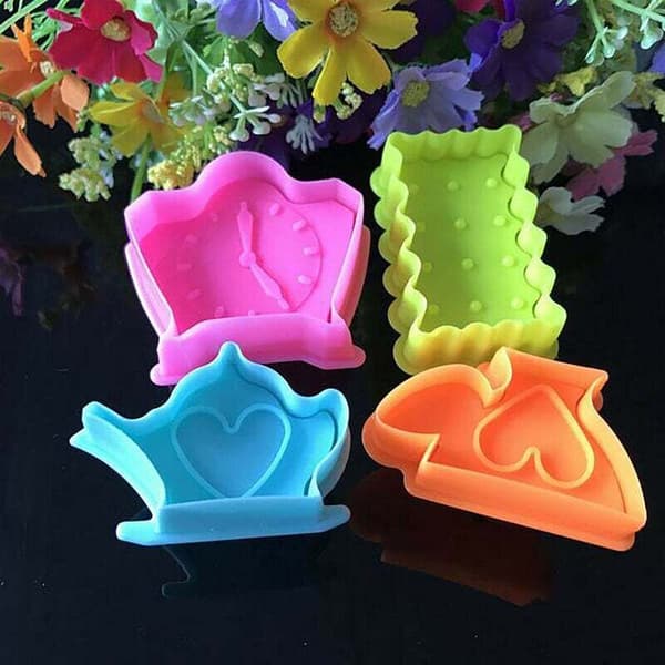 3D Solid B Iscuit form Bageform ?? 4-delt fjeder
