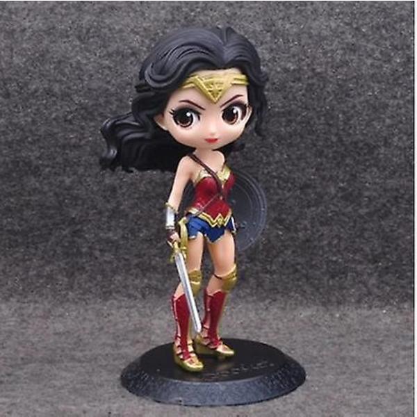 15cm PVC-figur Samlarmodell Leksaker Barn Superhjältar Wonder Figur The Flash Grön Robot black