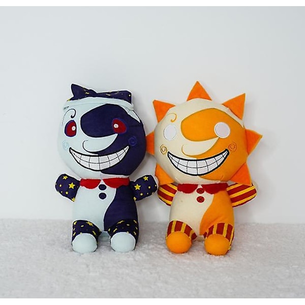 Sundrop Fnaf Final Boss Clown Figur Sun Figurplysch Leksak-1 2pcs