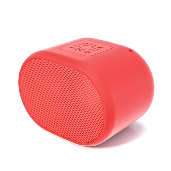 Trådløs Bluetooth-højttaler, mini-højttaler, subwoofer Bluetooth-højttaler (Rød)