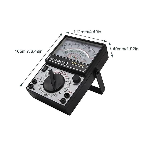 Volt Voltmeter Amperemeter Ohmmeter Analog Multimeter Testare Meter Ac/dc 1000v/500ma Fk Fk