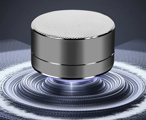 Alloy Bluetooth-højttaler, bærbar mini-højttaler (pink)