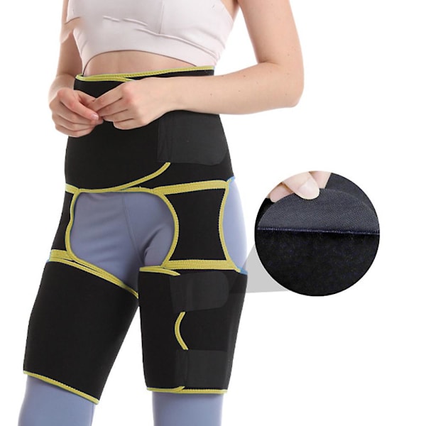 Trenings Shapewear, Body Trainer for vekttap hverdagsbruk Yellow L XL