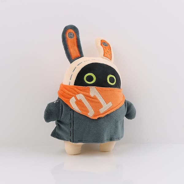 Zenless Zone Plush Game Cunning Rabbit Orange Round Drum Plush Doll A