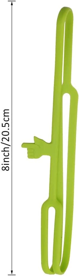2 stk. bokmerker Kontorbokmerker - fingerbokmerker elastisk