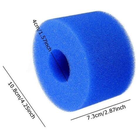 Filter Svamp, Akvarium Filter Svamp, Pool Filter Skum, Genanvendelig Vaskbar Pool Filter, Genanvendelig Spa Filter 108*40*73MM