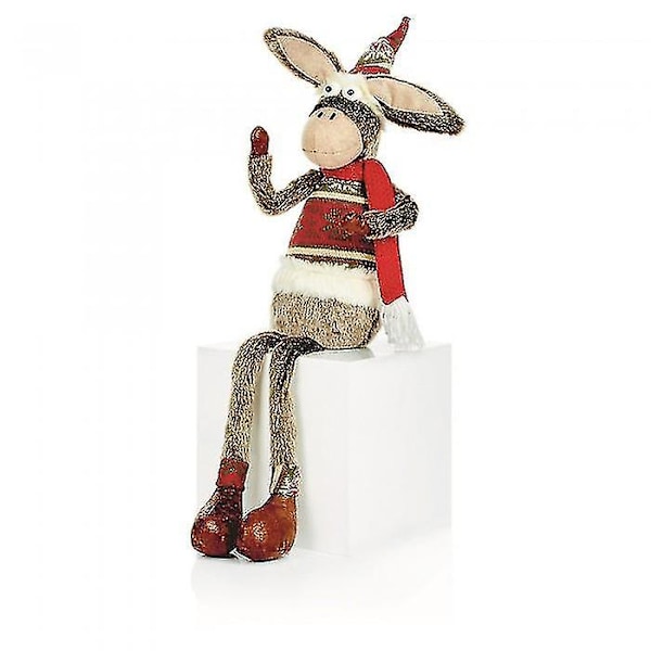 Julebutik Dangly Leg Donkey Legetøj S