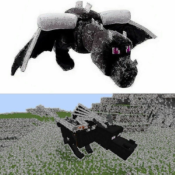 60 cm Minecraft Ender Dragon Pehmolelu Action Figure A