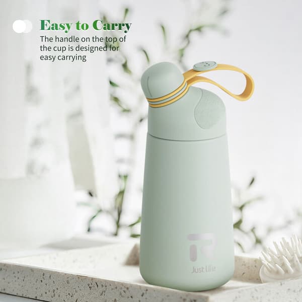 Liten bærbar termokopp, enkel, skog, kalebass (pollen 400ml)