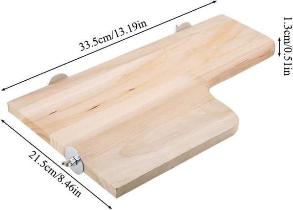 1 stk. 33,5 * 21,5 * 1,3 cm L-formet springbræt kattepotebræt