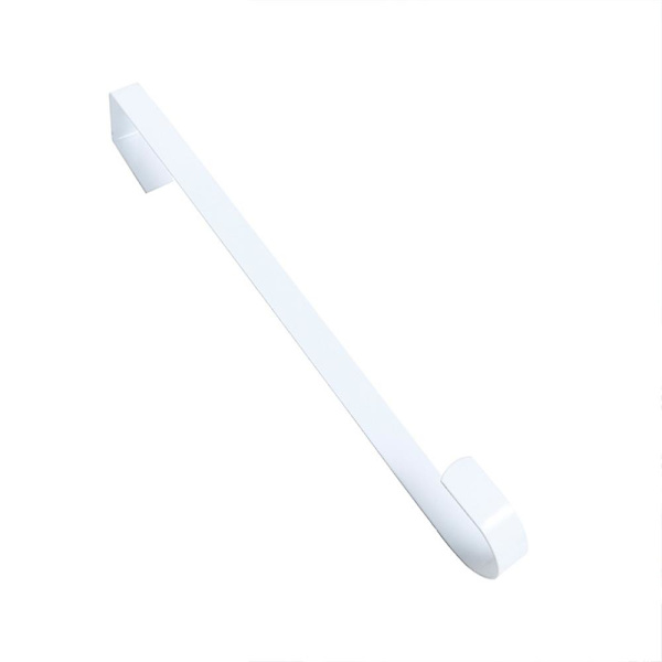 Kranshängare för ytterdörr i metall över dörren enkel krok 28cm white