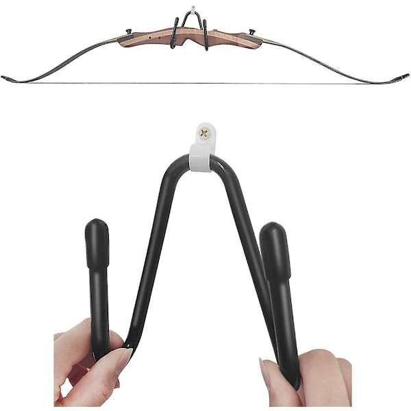 Bue-Displayvægophæng Vægmontering Bueskydningsbueholder Krog Opbevaring Bueholder Til Recurve Bue Traditionel Bue Longbow (uden Bue)