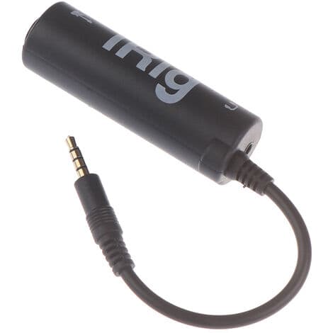 3 st Blå Irig Gitarrgränssnittskonverterare för Iphone Ipad Ipod